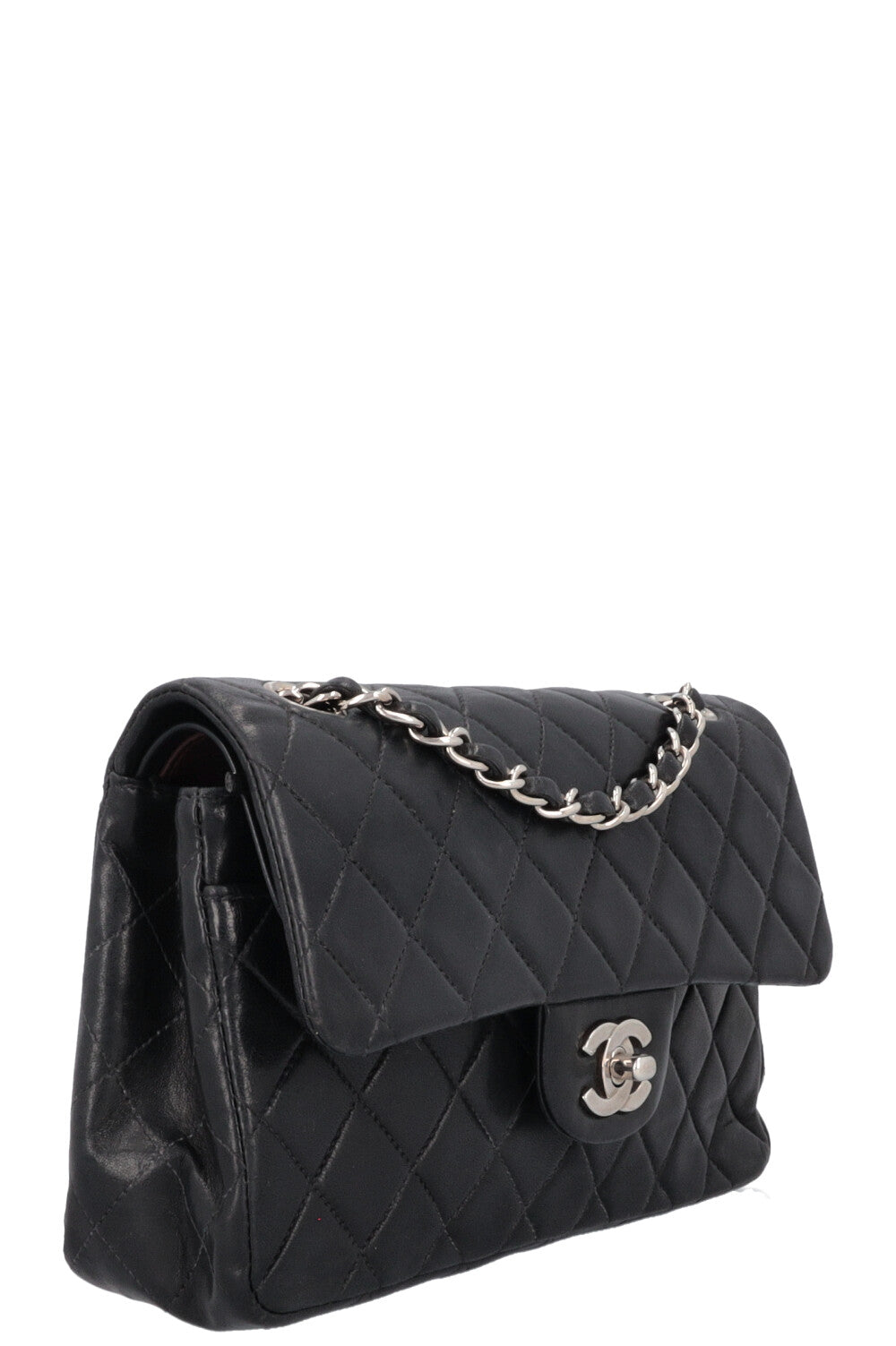 CHANEL Small Double Flap Bag Black