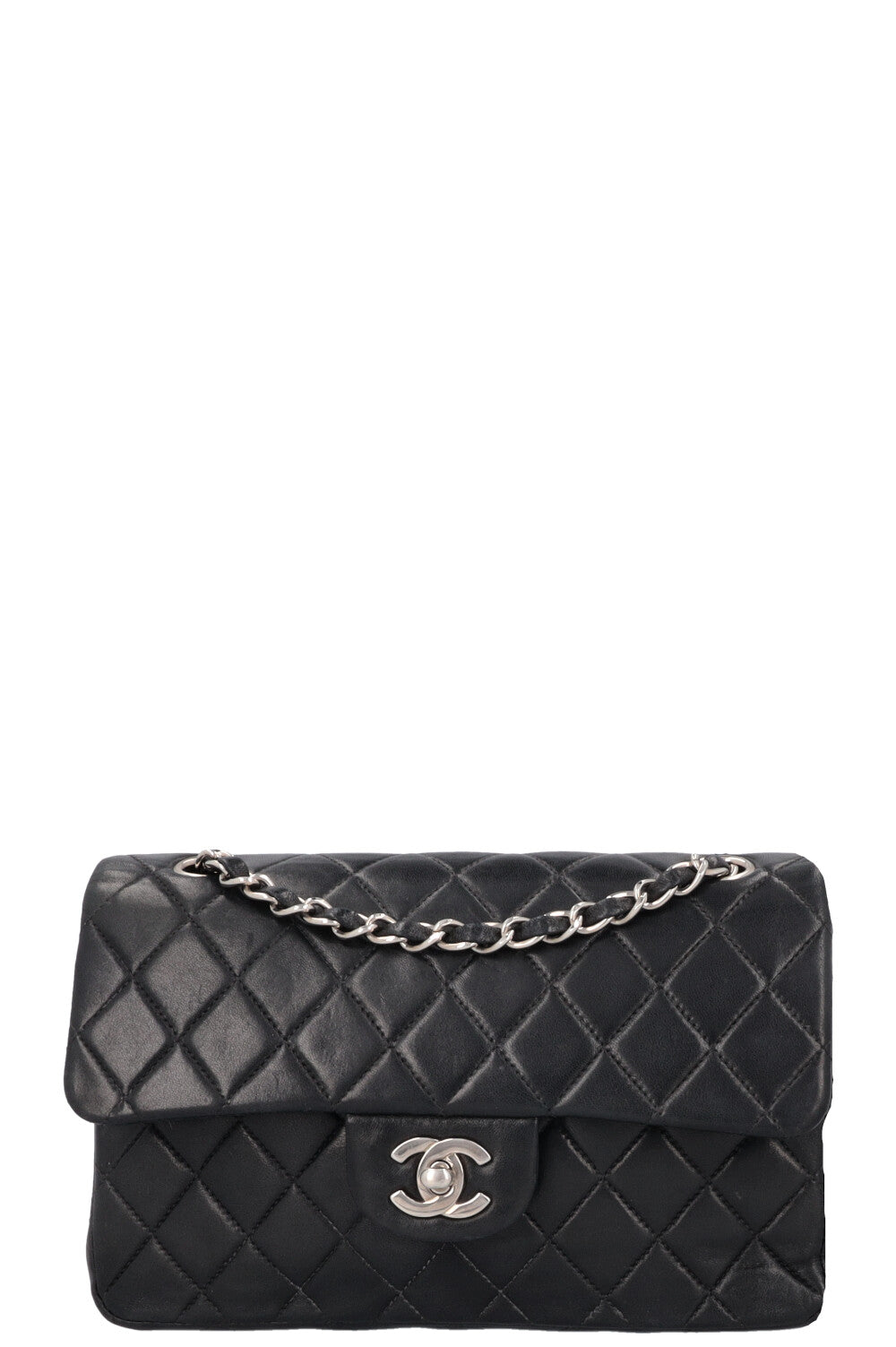 CHANEL Small Double Flap Bag Black