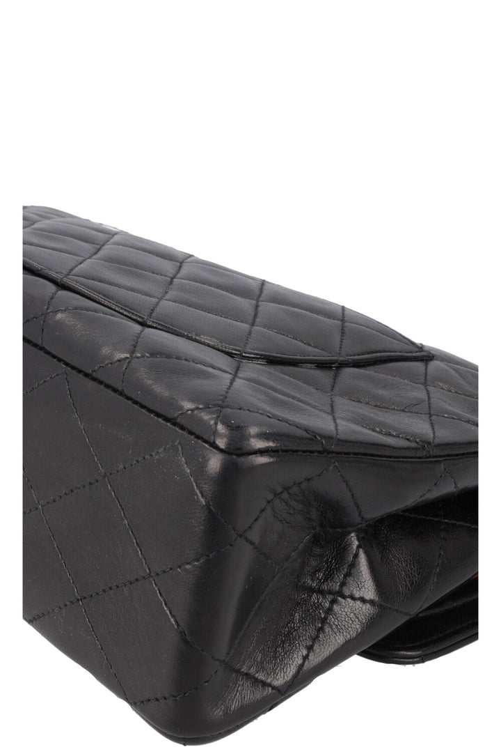 CHANEL Vintage Double Flap Bag Black