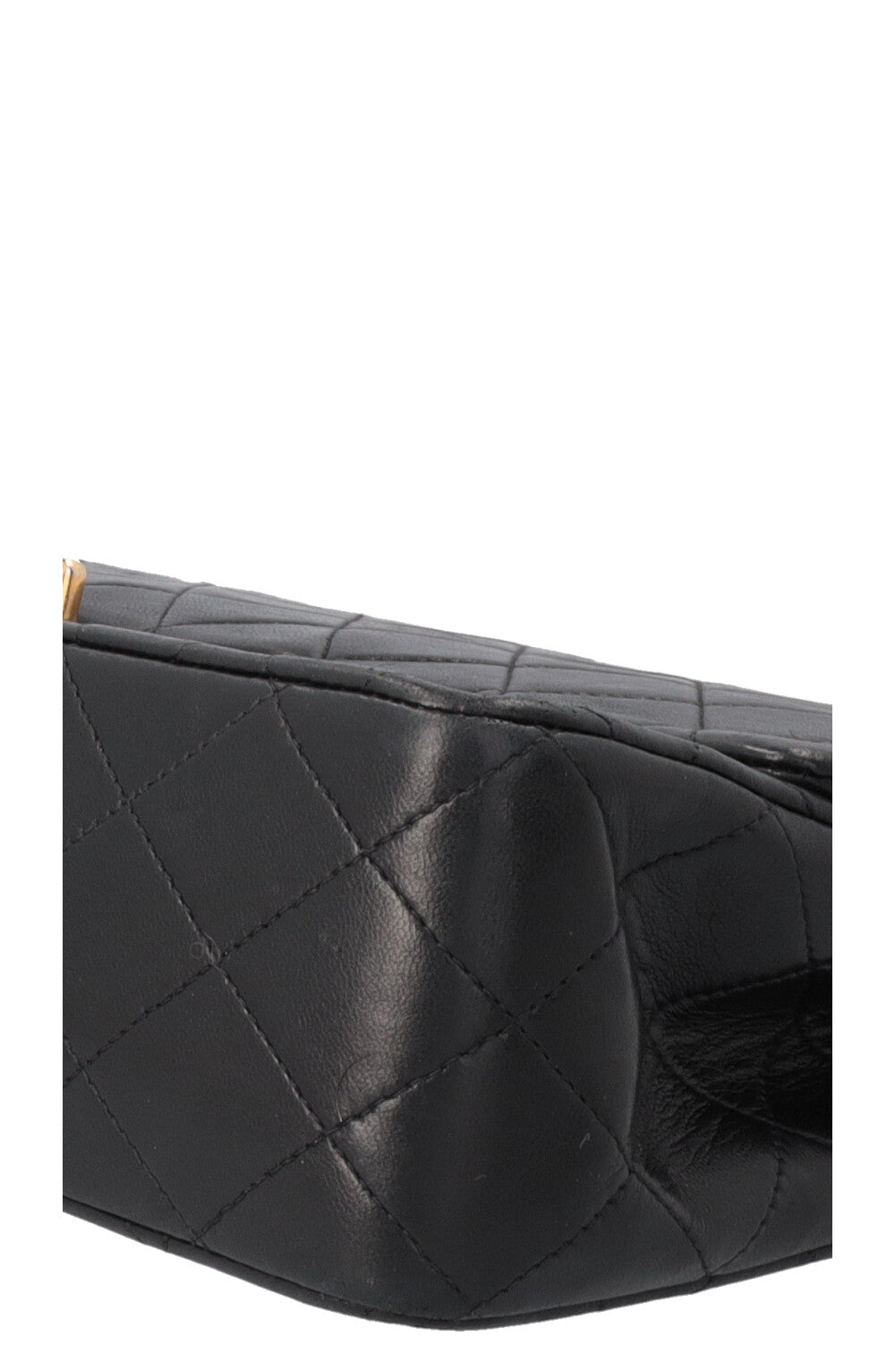 CHANEL Vintage Medium Double Flap Bag Black
