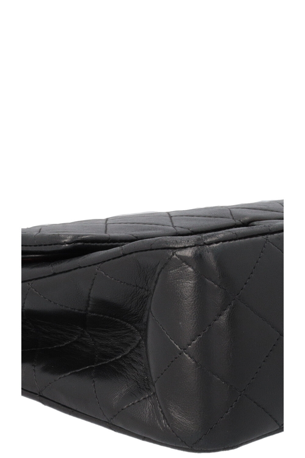 CHANEL Vintage Medium Double Flap Bag Black