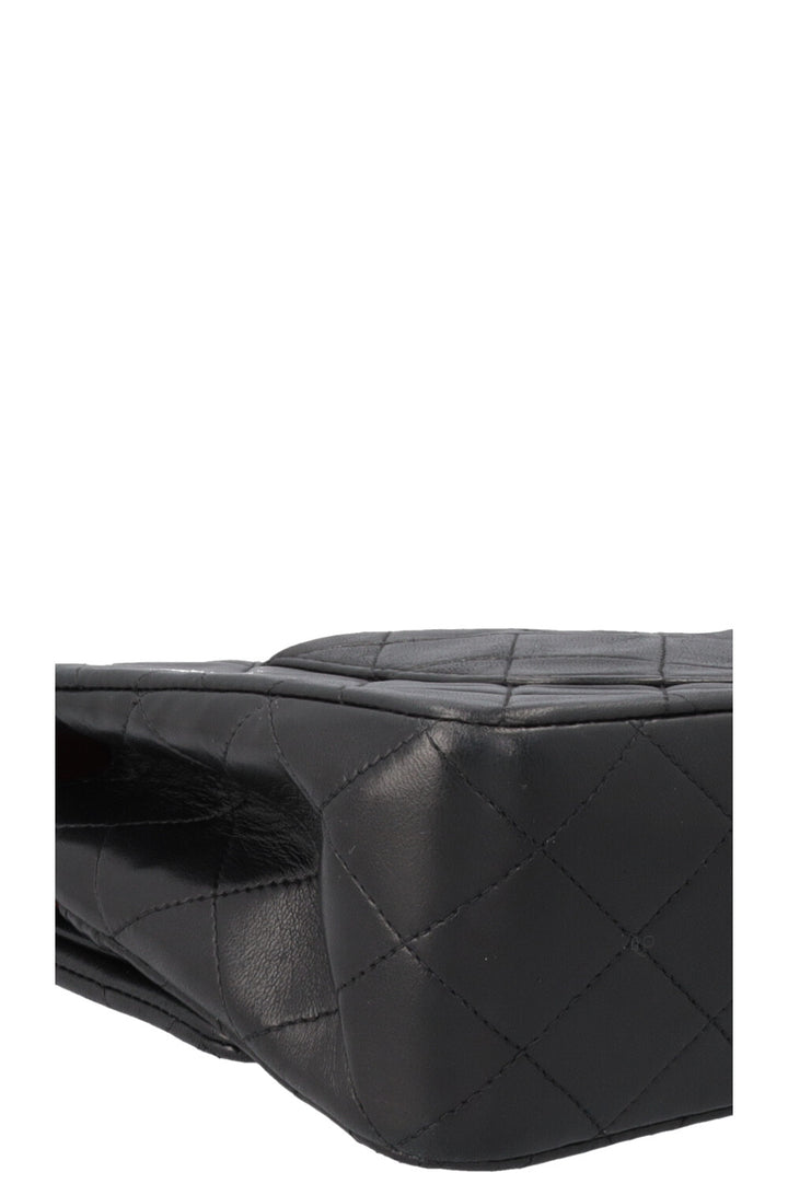 CHANEL Vintage Medium Double Flap Bag Black