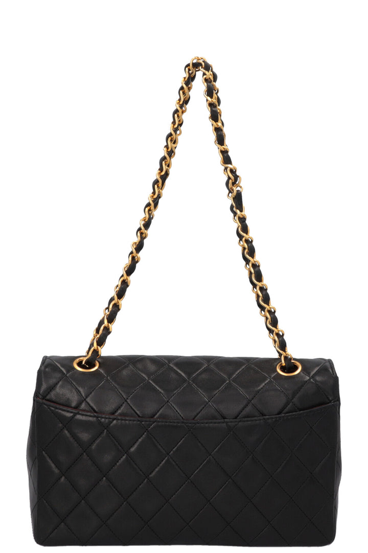 CHANEL Vintage Single Flap Bag Black