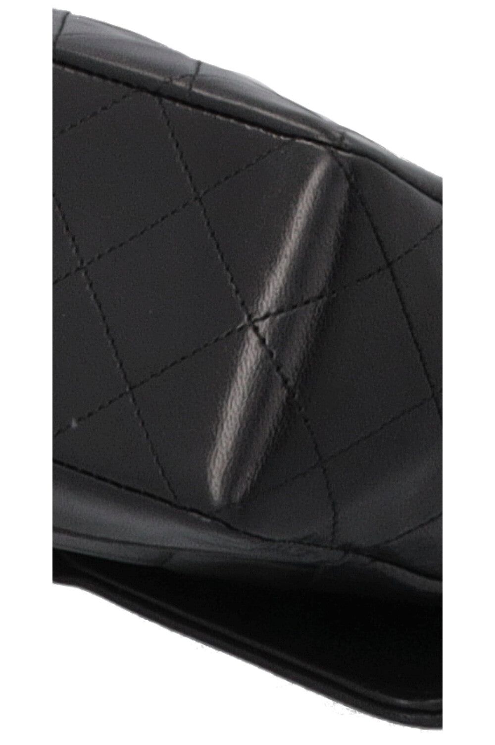 CHANEL Vintage Single Flap Bag Black