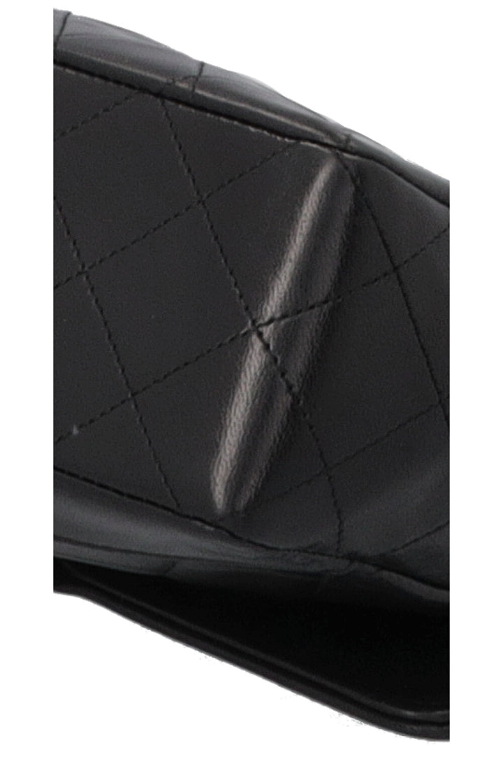 CHANEL Vintage Single Flap Bag Black