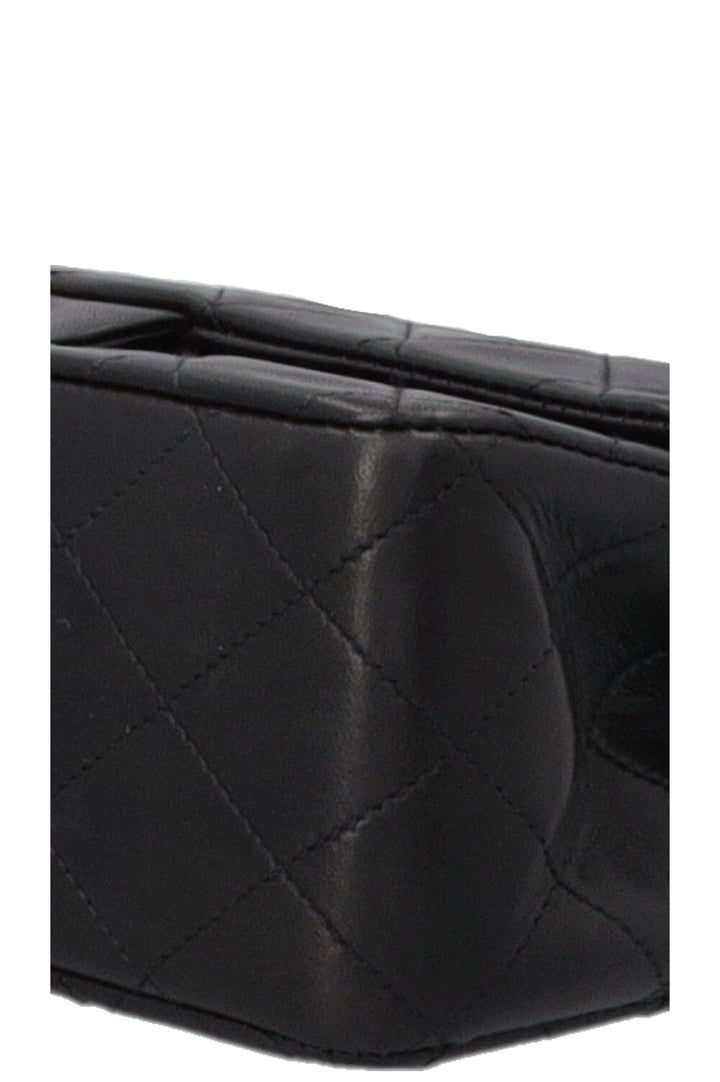 CHANEL Vintage Medium Double Flap Bag Black