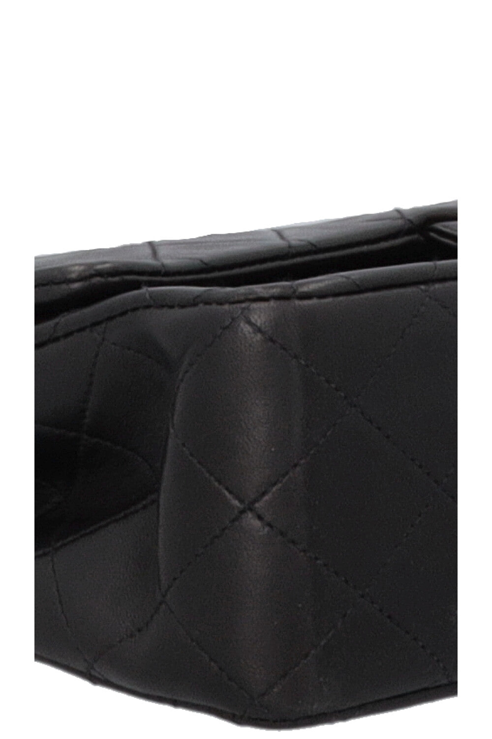 CHANEL Vintage Medium Double Flap Bag Black