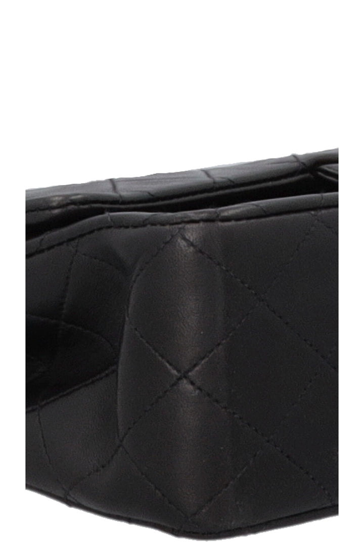 CHANEL Vintage Medium Double Flap Bag Black