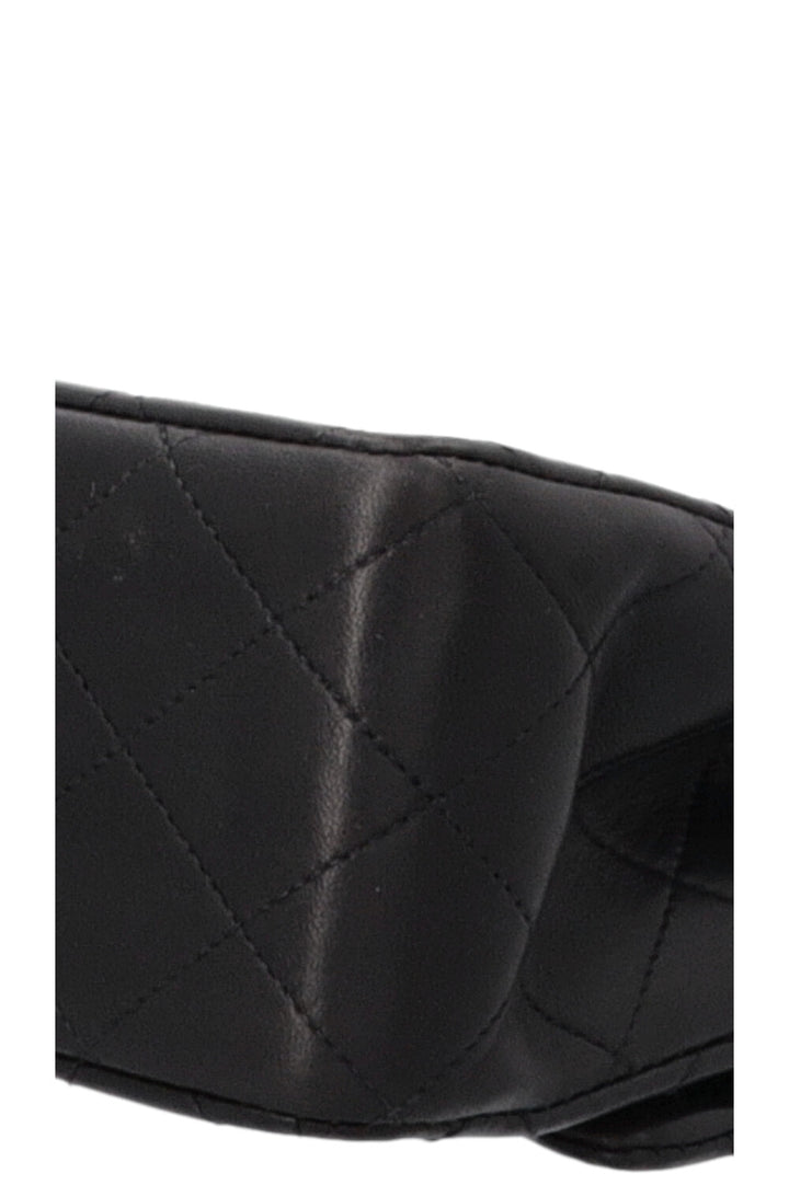 CHANEL Vintage Medium Double Flap Bag Black