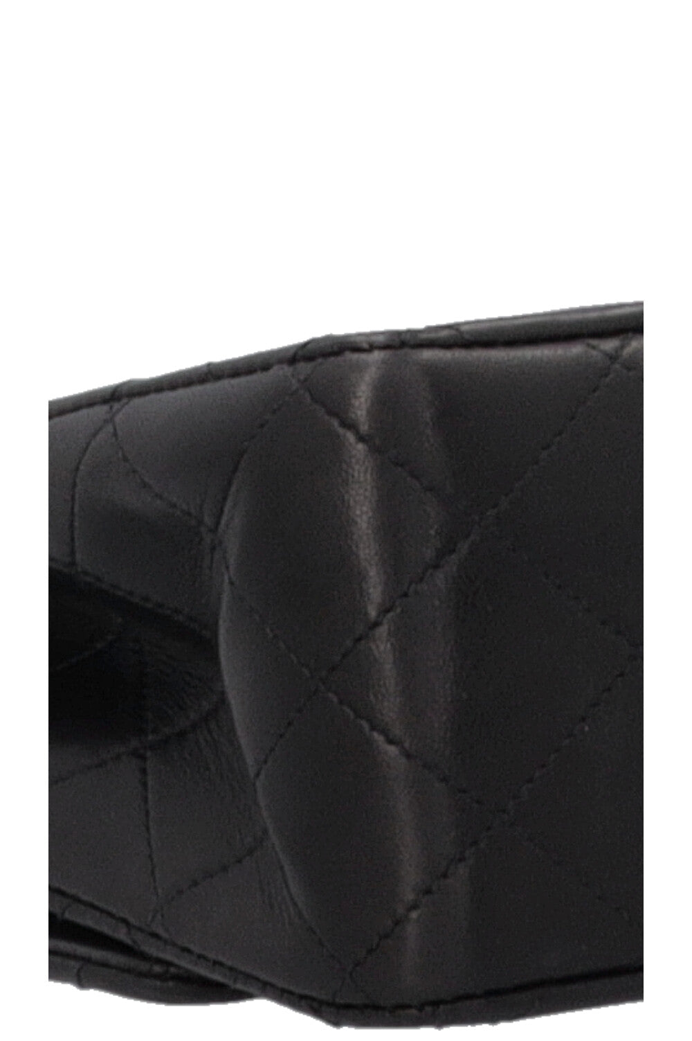 CHANEL Vintage Medium Double Flap Bag Black