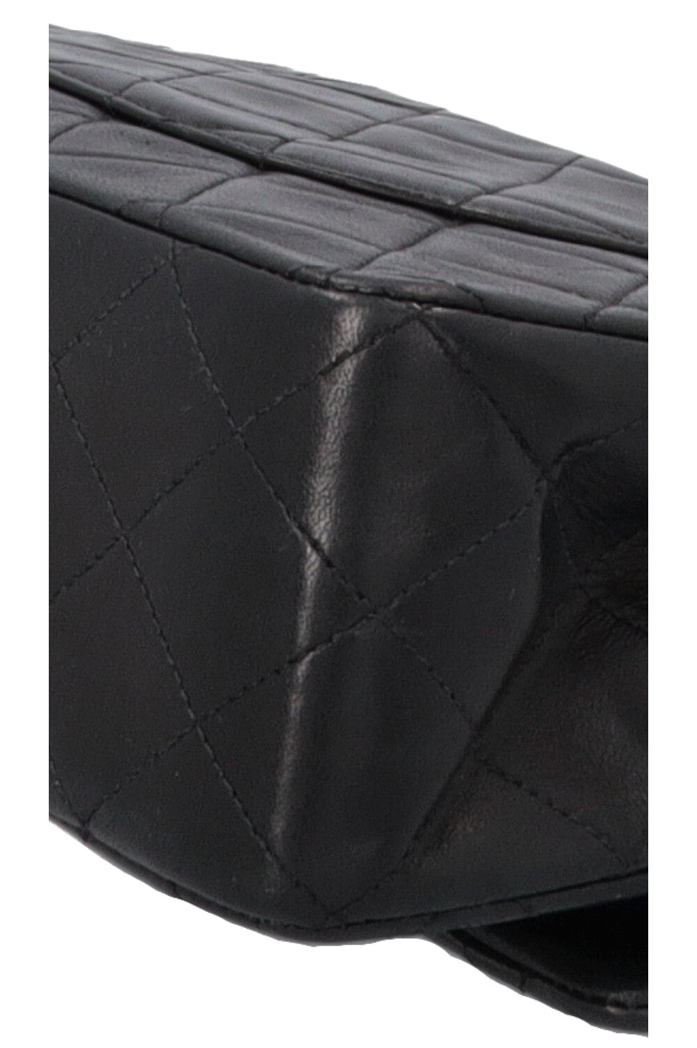 CHANEL Vintage Medium Double Flap Bag Black