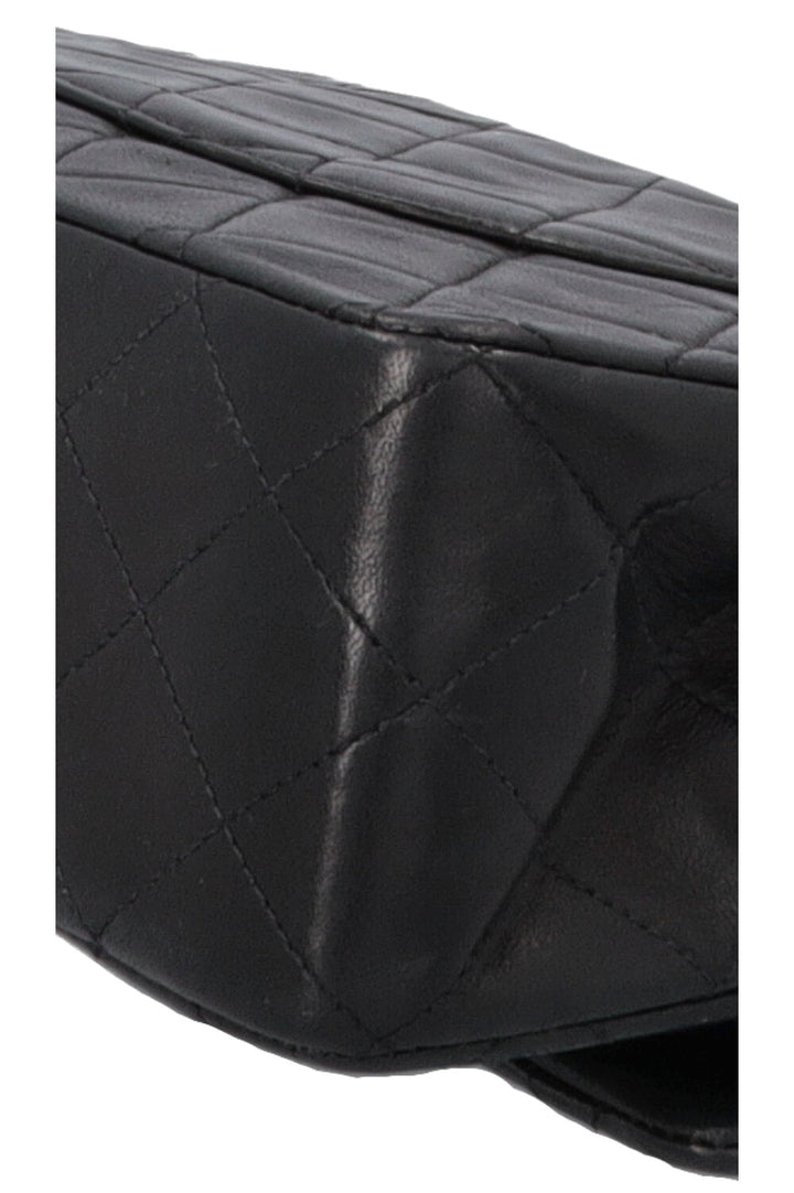 CHANEL Vintage Medium Double Flap Bag Black