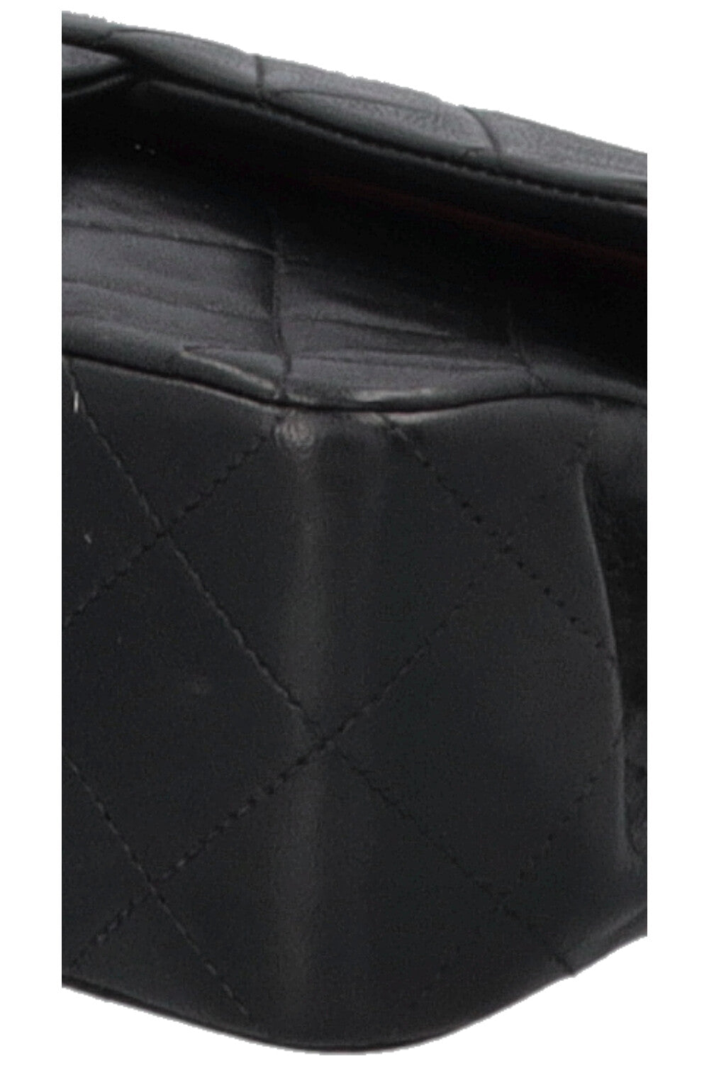 CHANEL Vintage Small Double Flap Bag Black