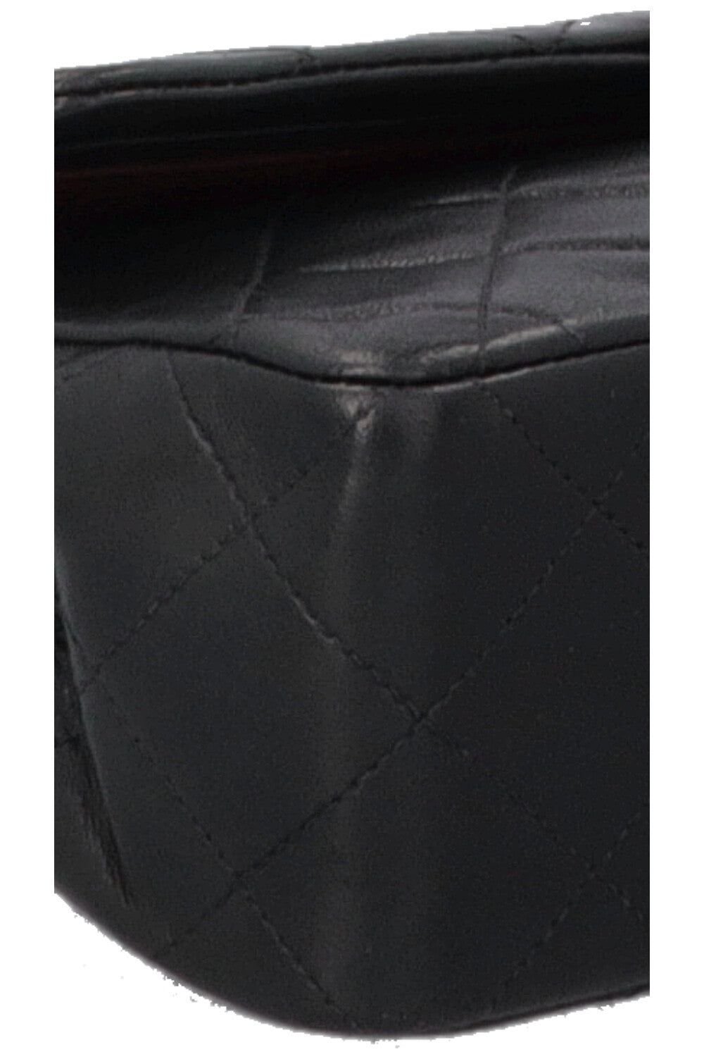 CHANEL Vintage Small Double Flap Bag Black