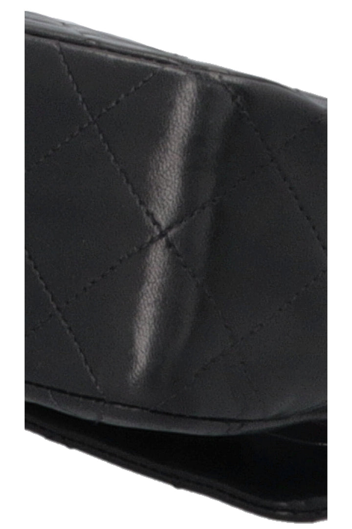 CHANEL Vintage Small Double Flap Bag Black