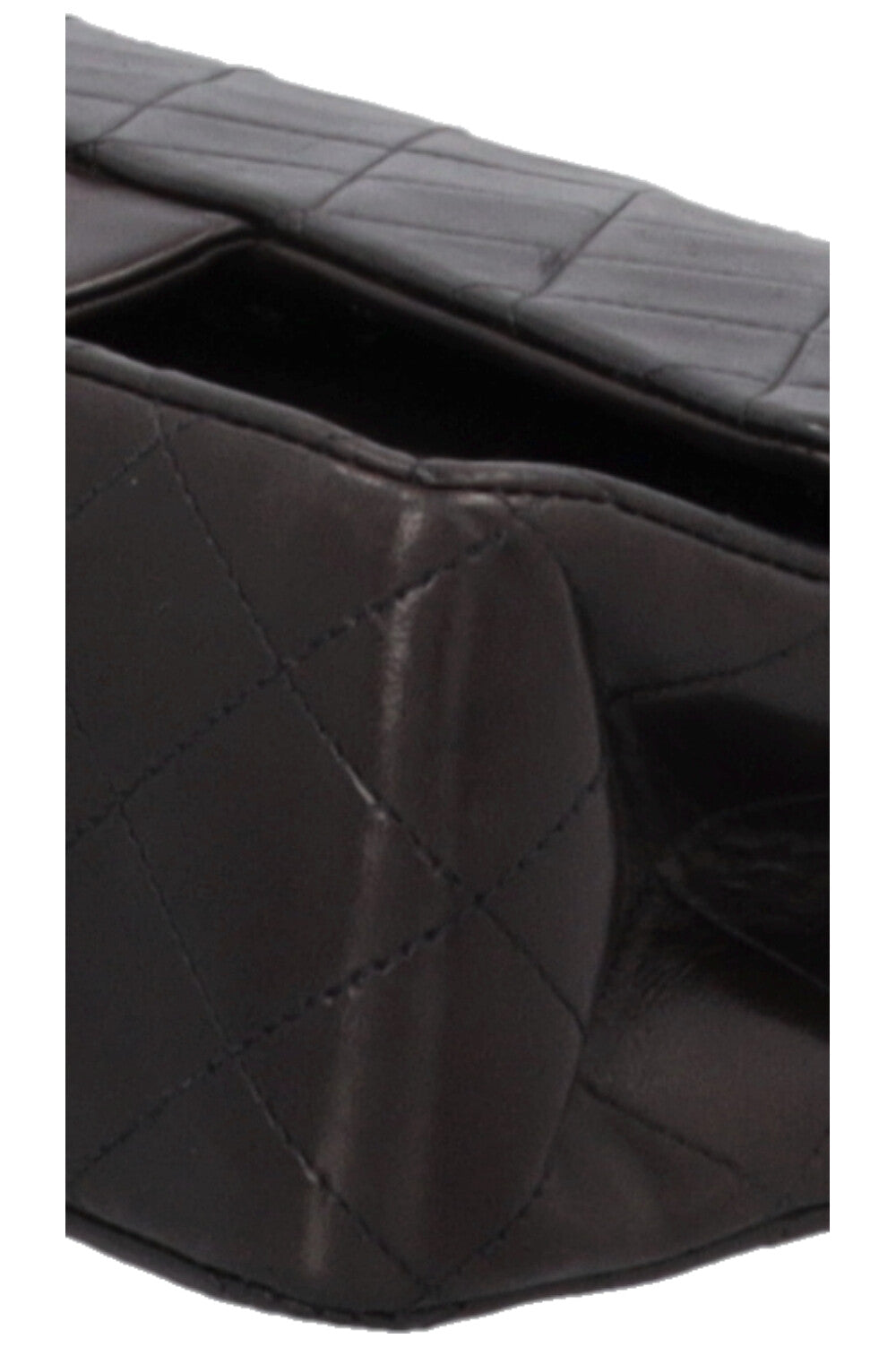 CHANEL Vintage Medium Double Flap Bag Black