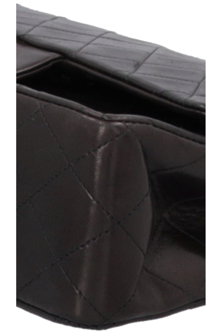 CHANEL Vintage Medium Double Flap Bag Black
