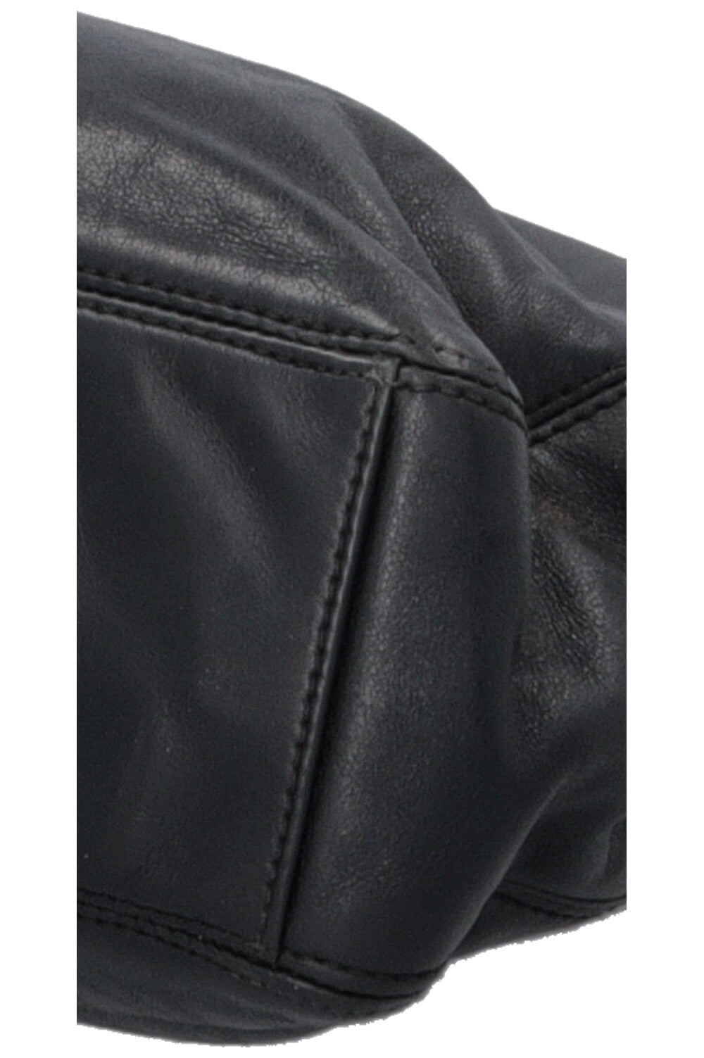 CHANEL Two Handle Tote Bag Lambskin Tortoise Black