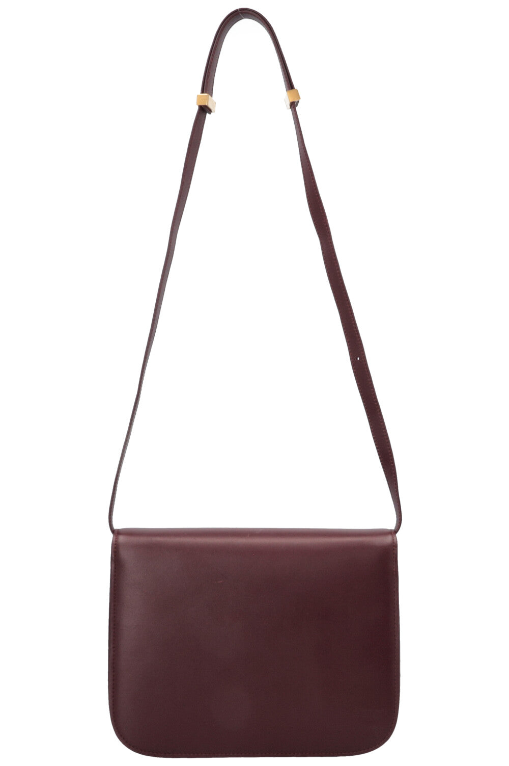 CÉLINE Classic MEDIUM Box Bag Burgundy