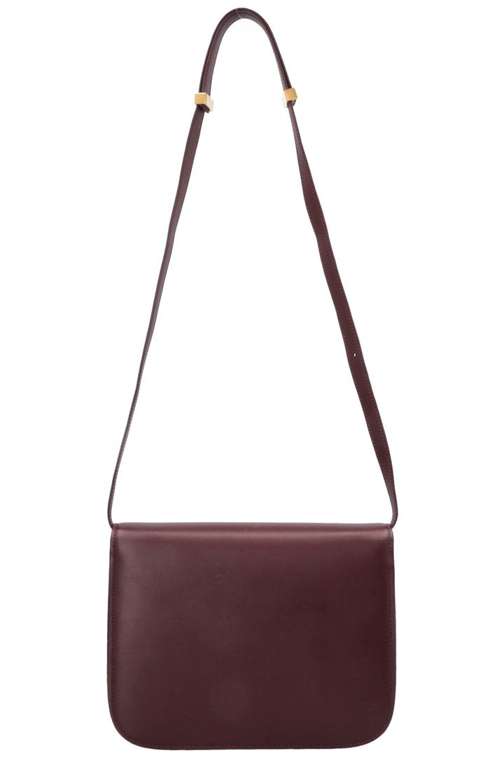 CÉLINE Classic MEDIUM Box Bag Burgundy