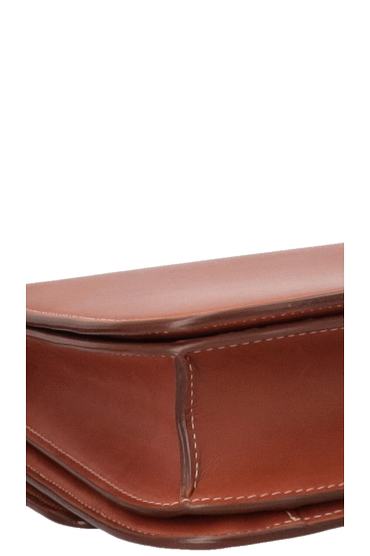 CELINE Classic Medium Box Bag Tan