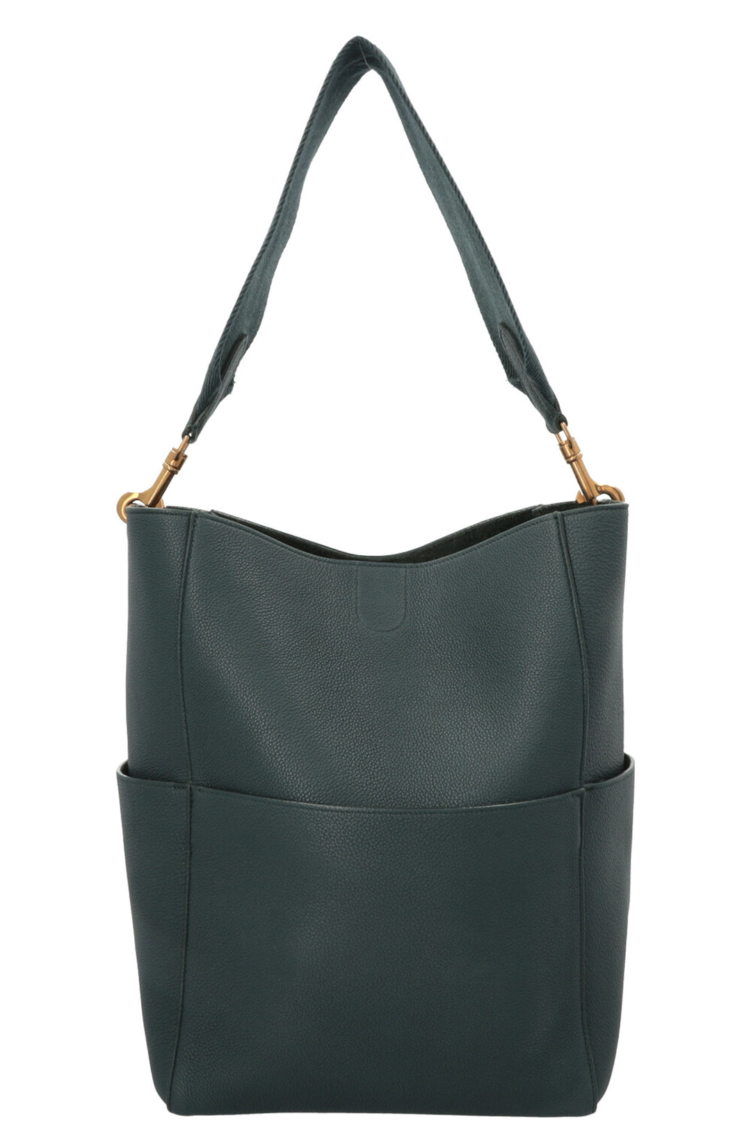 CÉLINE Sangle Bucket Bag Medium Green