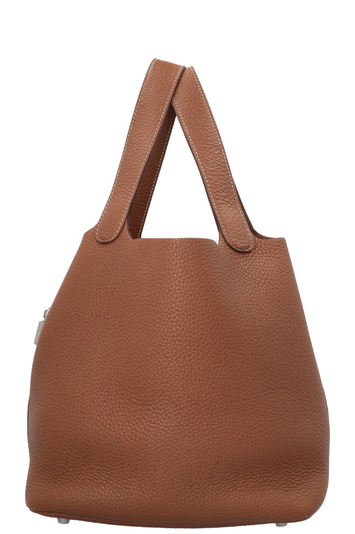 HERMÈS Picotin Lock 18 Clemence Gold