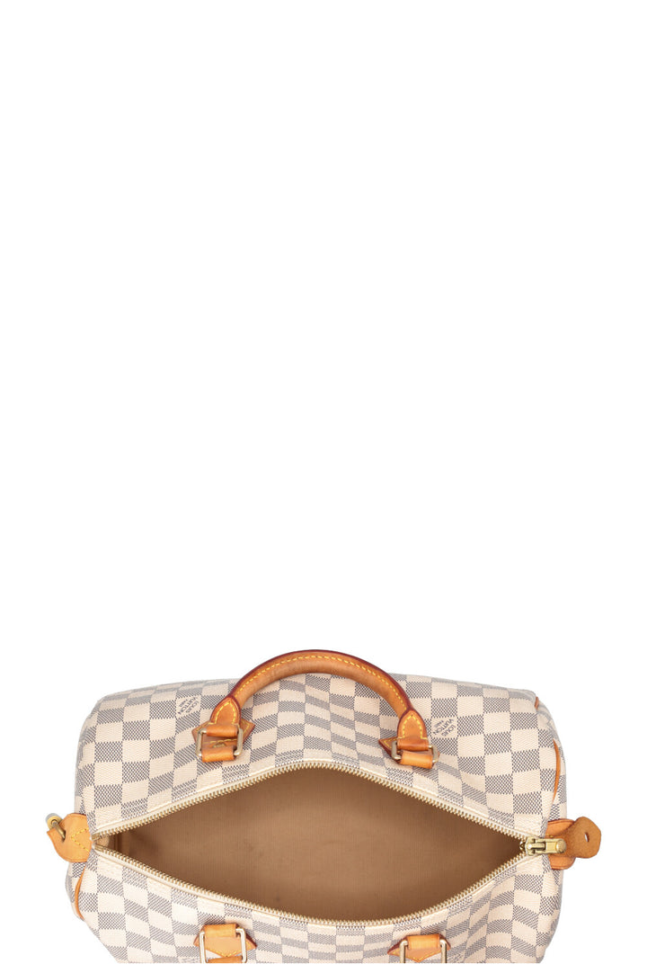 LOUIS VUITTON Speedy 30 Damier Azur