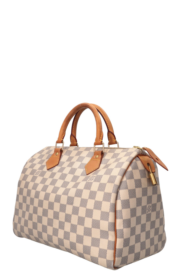 LOUIS VUITTON Speedy 30 Damier Azur