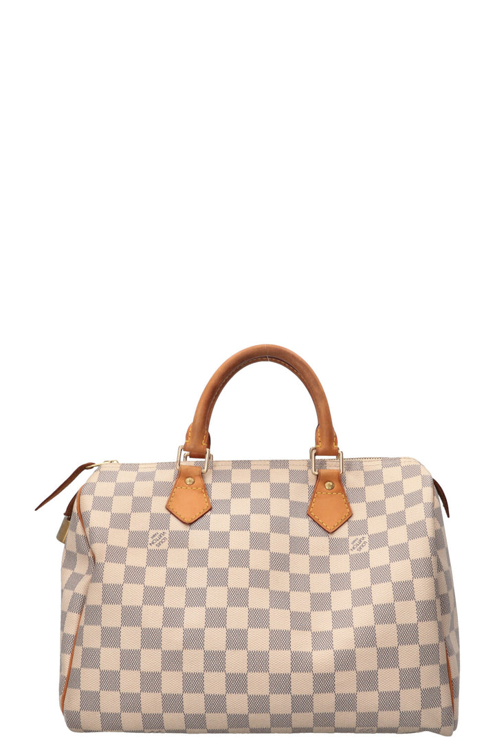 LOUIS VUITTON Speedy 30 Damier Azur