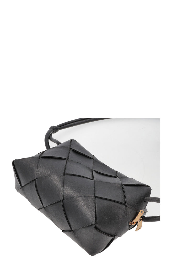 BOTTEGA VENETA Small Cassette Camera Bag Black
