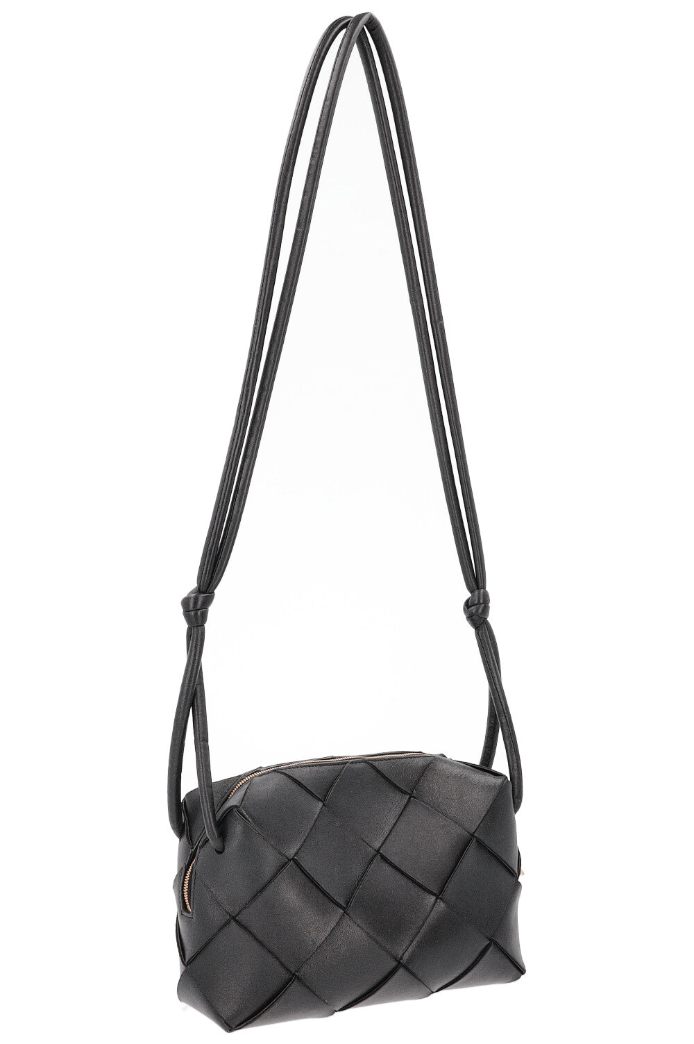 BOTTEGA VENETA Small Cassette Camera Bag Black