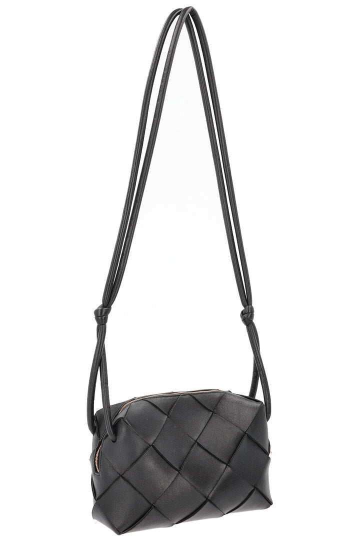 BOTTEGA VENETA Small Cassette Camera Bag Black