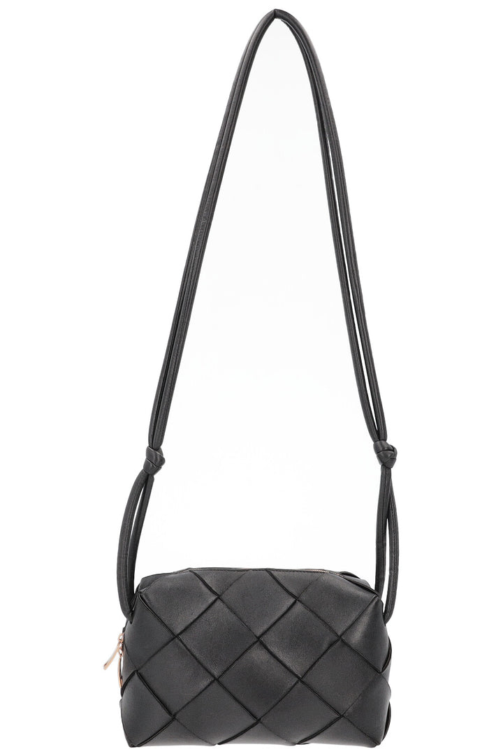 BOTTEGA VENETA Small Cassette Camera Bag Black
