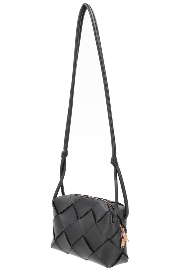 BOTTEGA VENETA Small Cassette Camera Bag Black
