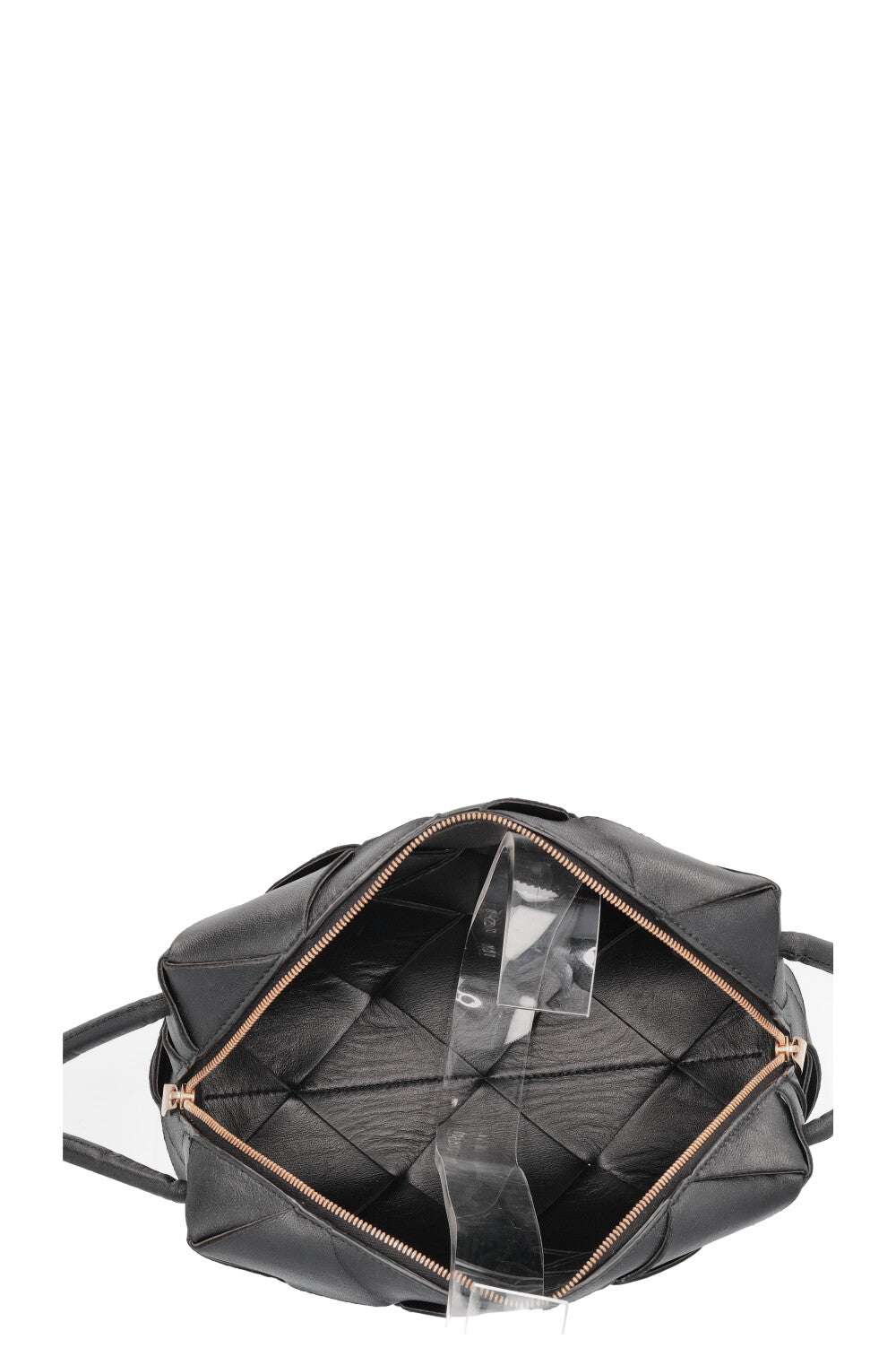 BOTTEGA VENETA Small Cassette Camera Bag Black