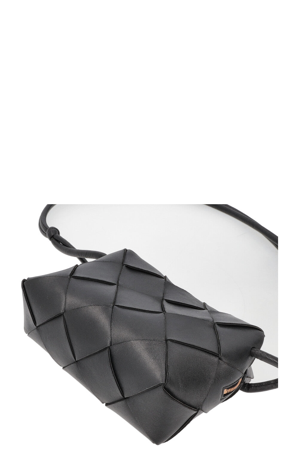BOTTEGA VENETA Small Cassette Camera Bag Black