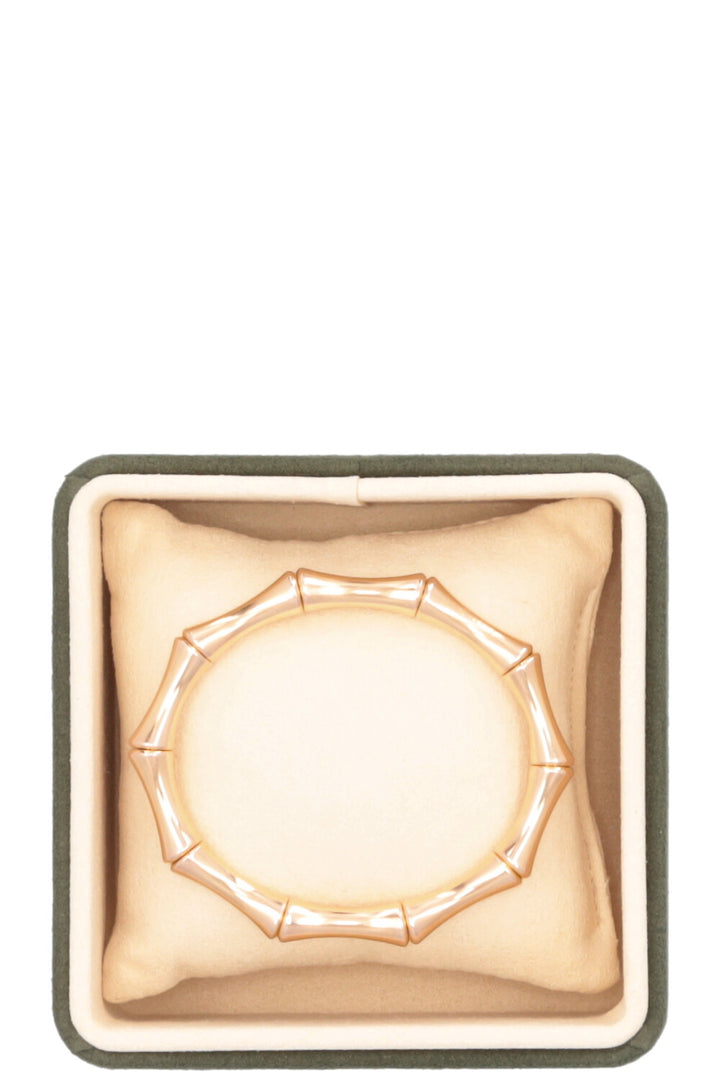 GUCCI Bamboo Stretch Bracelet Rosegold