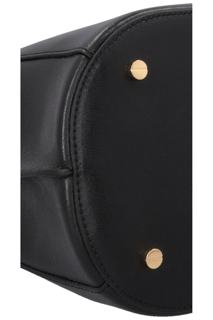 TOTEME Belted Bucket Bag Black