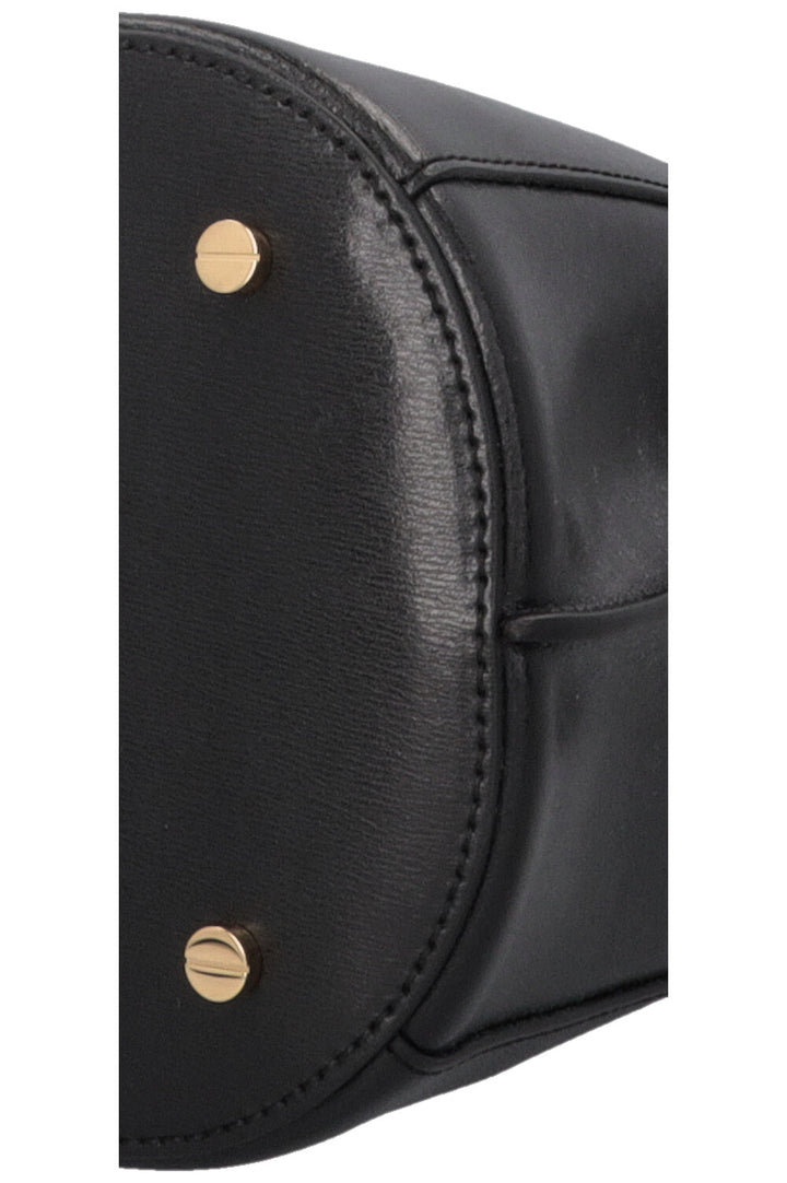 TOTEME Belted Bucket Bag Black