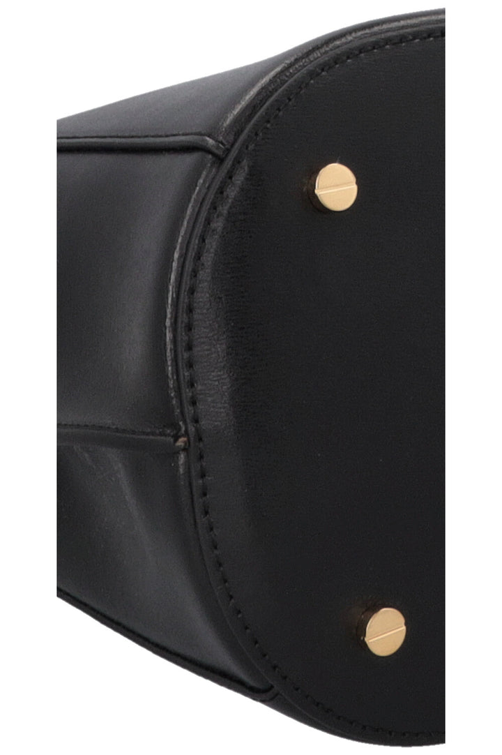 TOTEME Belted Bucket Bag Black