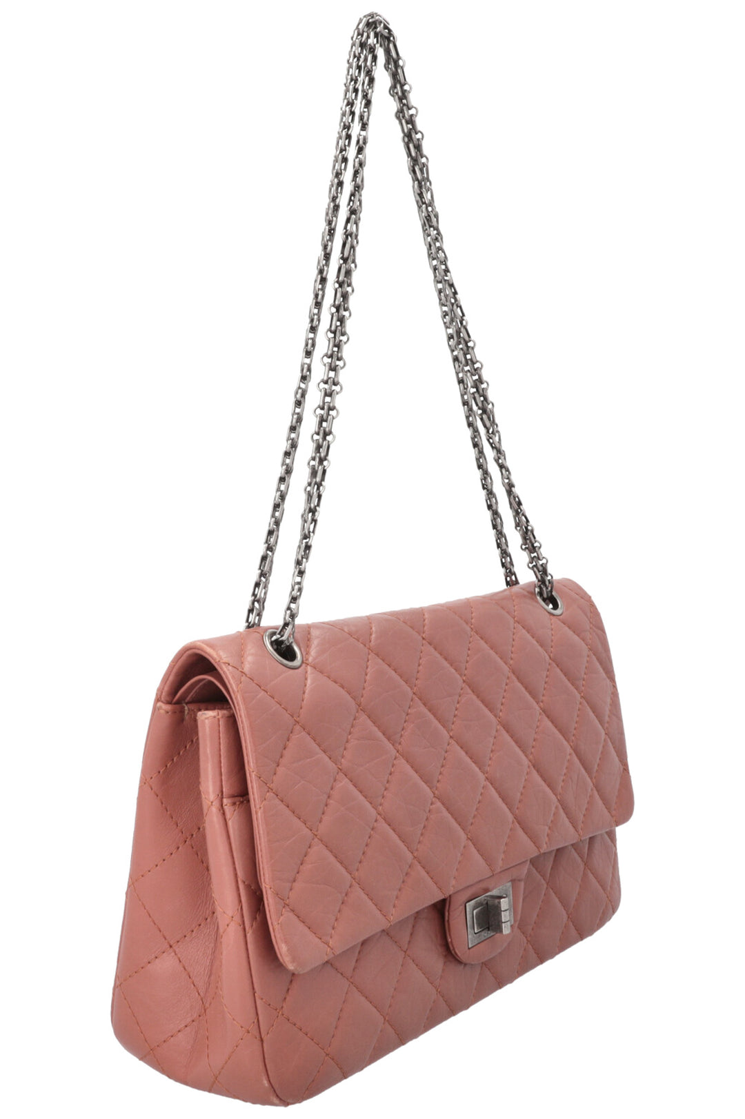 CHANEL Large 2.55 Reissue Bag Leather Nude