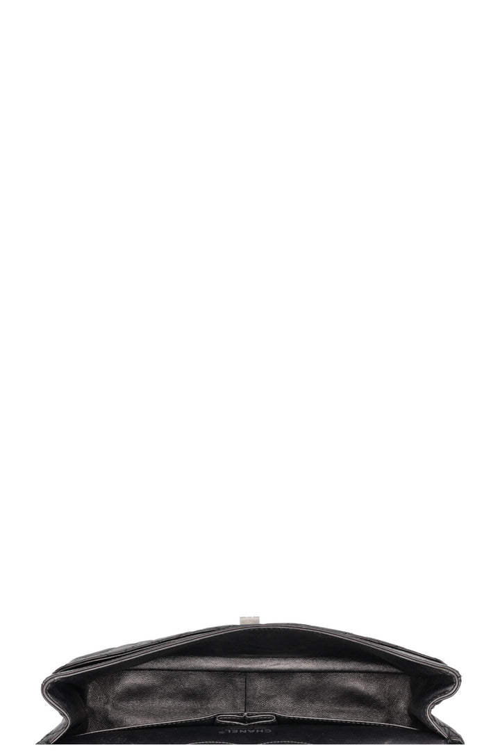 CHANEL 2.55 Reissue Bag Large Metallic Black