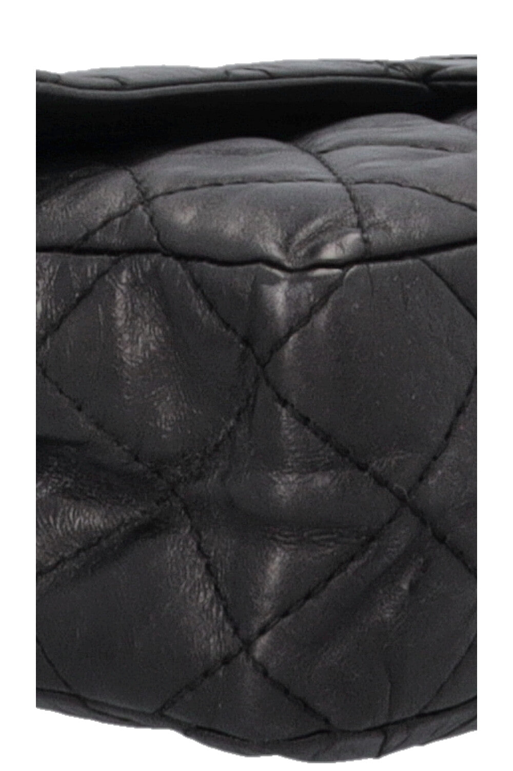 CHANEL 2.55 Reissue Bag Large Metallic Black