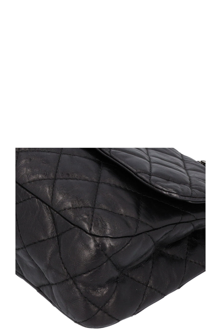 CHANEL Large 2.55 Reissue Bag Leather Black