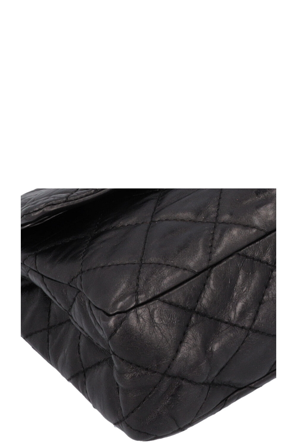 CHANEL Large 2.55 Reissue Bag Leather Black