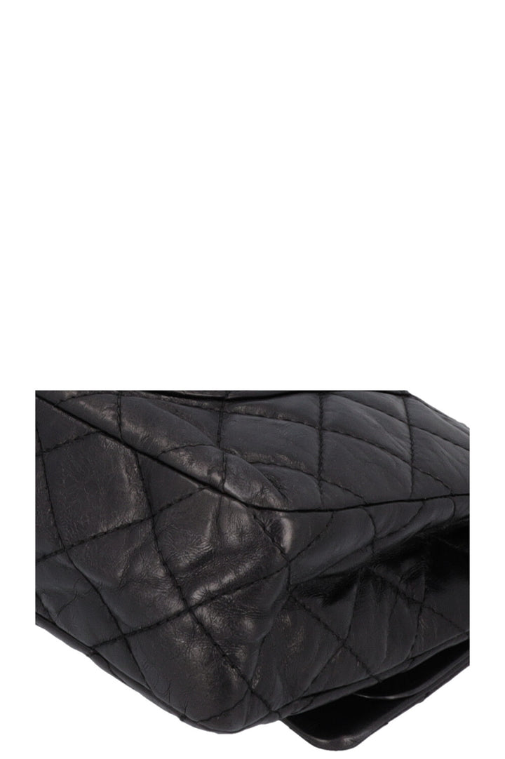 CHANEL Large 2.55 Reissue Bag Leather Black