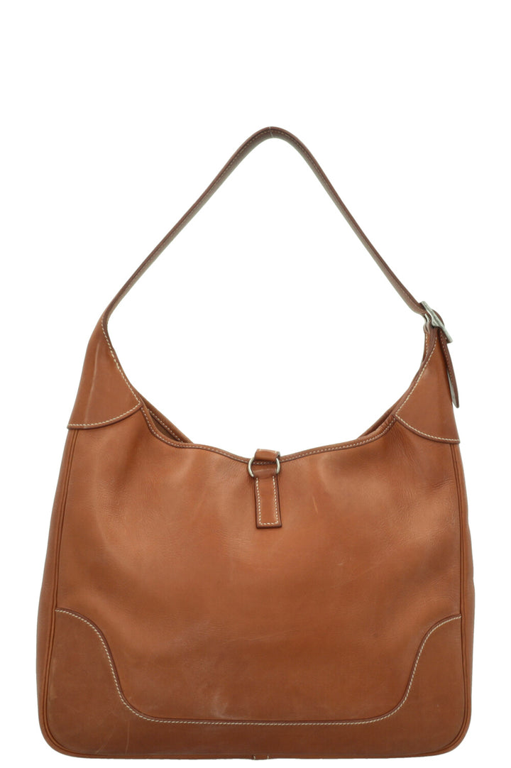 Sac bandoulière HERMÈS Trim II 35 Barenia Gold