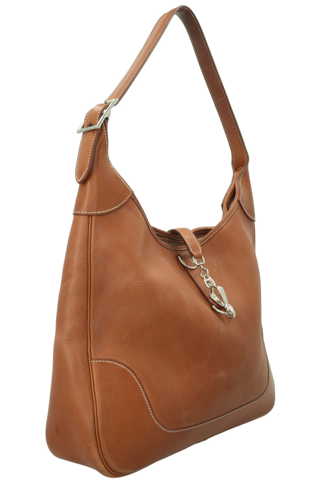 Sac bandoulière HERMÈS Trim II 35 Barenia Gold