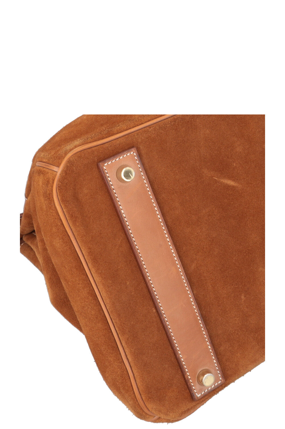 HERMÈS Birkin 40 Grizzly &amp; Barenia Chamois/Fauve